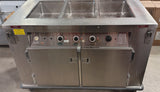 Used Fully Serviced - Hatch HSF-M-3 Stainless Steel Hot Food Server (3 wells)