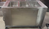 Used Fully Serviced - Hatch HSF-M-3 Stainless Steel Hot Food Server (3 wells)
