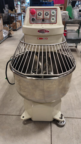 Fully Serviced BakeMax BMSM030 Heavy Duty Floor Model 2 Speed 30KG Dough Spiral Mixer