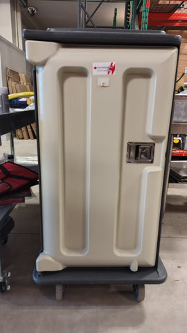 Cambro 28" 58.1" 36.5" Tray Insulated Meal Delivery Cart, Gray