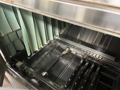 Used - Hobart CLPS66eN-ADV ELECTRIC - High Temperature Rack Conveyor Dishwashing Machine