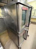 USED - Blodgett Mark V Electric Double Stack Convection Oven – Standard Controls, Legs