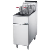 Inferno IF-50 - 50 lb. Gas Floor Fryer - 120,000 BTU