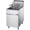 Inferno IF-70 - 70 lb. Gas Floor Fryer - 150,000 BTU