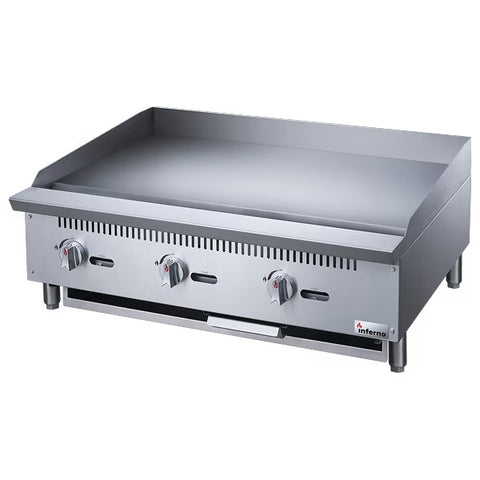 Inferno IMG-36 - 36" Manual Gas Griddle - 90,000 BTU