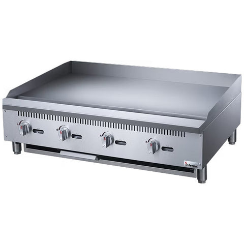Inferno IMG-48 - 48" Manual Gas Griddle - 120,000 BTU