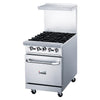 Inferno IR24-4B - 24" Commercial Gas Range with 4 Open Burners