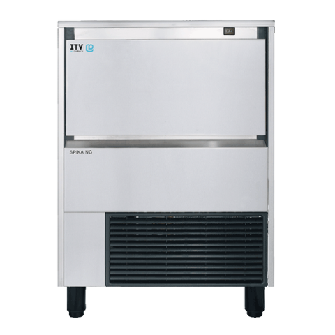 ITV Spika NG 230A - 26" Air Cooled Undercounter Cube Ice Machine - 223 lb Production, 77 lb Storage