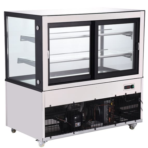 Kool-It KBF-60D - 60" Floor Model Full Service Dry Display Case - 18 Cu. Ft.