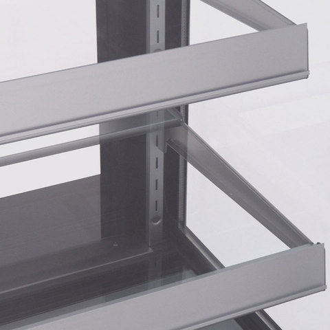 Kool-It KBF-60D - 60" Floor Model Full Service Dry Display Case - 18 Cu. Ft.