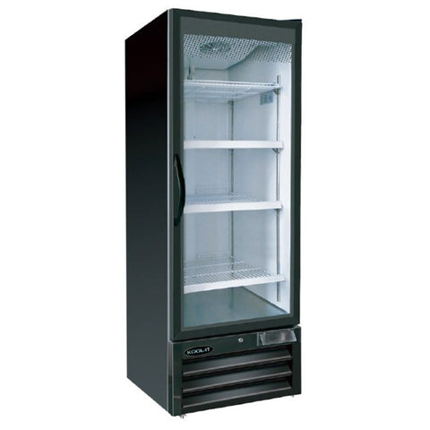 Kool-It KGR-26 - 26.75" Single Glass Door Display Cooler - 22.7 Cu. Ft.