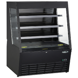 Kool-It KOM-48XBK - 48" Floor Model Open Cooler - 15.7 Cu. Ft.