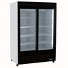 Kool-It KSM-40 - 47.5" Double Sliding Glass Door Display Cooler - 33.5 Cu. Ft.