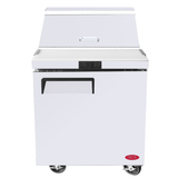 MCK Equipment TSSU29T - 29" Refrigerated Prep Table with One Door
