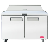 MCK Equipment TSSU60T - 61" Refrigerated Prep Table with Two Doors