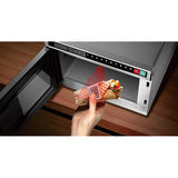 Midea 1217G1S - 1200w Medium Duty Commercial Microwave with Bar Code Scanner & Touchpad Controls - 0.6 Cu. Ft.