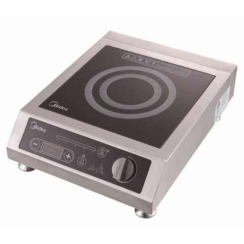 Midea MIC1800F - 10.2" Commercial Induction Cooker - 120v, 1800w