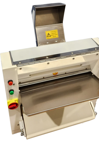 NEW - BakeMax - BMPS001 Commercial Countertop Heavy Duty 20 Inch Two Pass Pizza and Pie Dough Sheeter