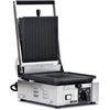 Trento PG-IT-0483 - 9" x 10" Grooved Panini Grill