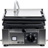 Trento PG-IT-0483 - 9" x 10" Grooved Panini Grill
