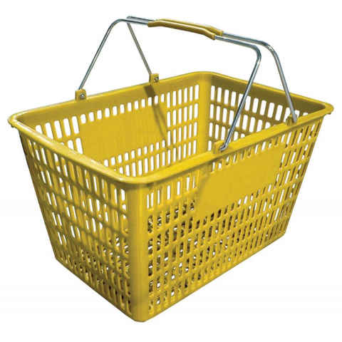 Omcan - Plastic and Steel Grocery Shopping Basket