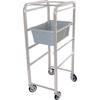 Omcan 13495 - 4-Tier Mobile Aluminum Lug Rack