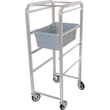 Omcan 13495 - 4-Tier Mobile Aluminum Lug Rack