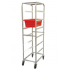 Omcan 13498 - 6-Tier Mobile Aluminum Lug Rack