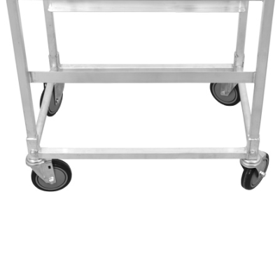 Omcan 13498 - 6-Tier Mobile Aluminum Lug Rack