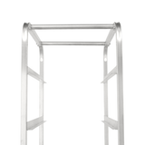 Omcan 13498 - 6-Tier Mobile Aluminum Lug Rack