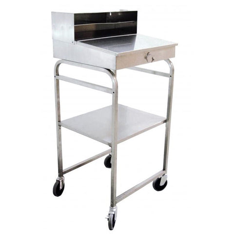 Omcan 13511 - 24" Mobile Stainless Steel Receiving Desk