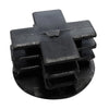 Omcan 14462 - Black End Cap for Wire Shelving