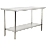 Omcan - All Stainless Steel Work Table with Undershelf - 30" Deep