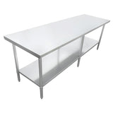 Omcan - All Stainless Steel Work Table with Undershelf - 30" Deep