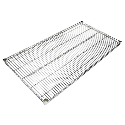 Omcan - 18" Deep Chrome Wire Shelf