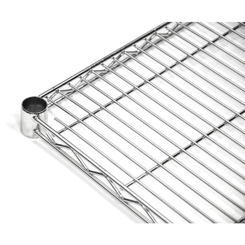 Omcan - 18" Deep Chrome Wire Shelf