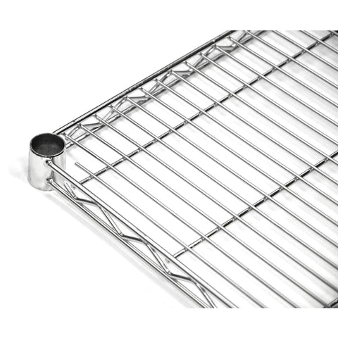 Omcan - 24" Deep Chrome Wire Shelf