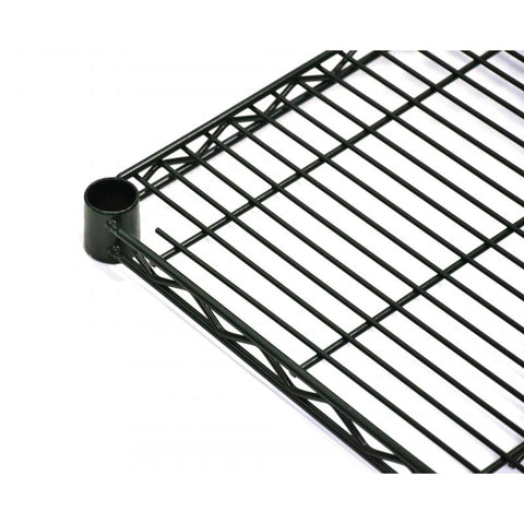 Omcan - 18" Deep Dark Green Epoxy Wire Shelf