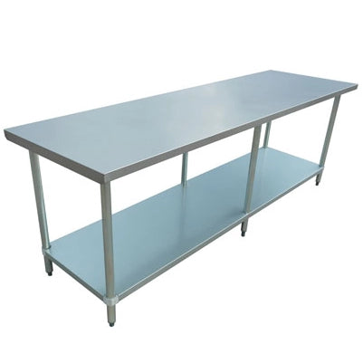 Omcan Elite Series - Stainless Steel Work Table with Undershelf - 24" Deep