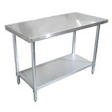 Omcan - Standard Stainless Steel Work Table with Undershelf - 30" Deep