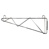Omcan - Chrome Wall Bracket for Shelving