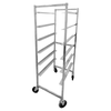 Omcan 27056 - 6-Tier Mobile Stainless Steel Universal Lug Rack