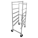 Omcan 27056 - 6-Tier Mobile Stainless Steel Universal Lug Rack