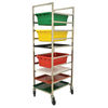 Omcan 27542 - 10-Tier Mobile Stainless Steel Universal Lug Rack