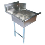 Omcan - Stainless Steel Soiled Dish Table with 1 Sink