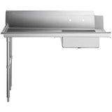 Omcan - Stainless Steel Soiled Dish Table with 1 Sink