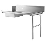 Omcan - Stainless Steel Soiled Dish Table with 1 Sink