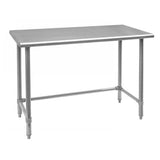 Omcan - Standard Stainless Steel Work Table with Leg Braces - 30" Deep