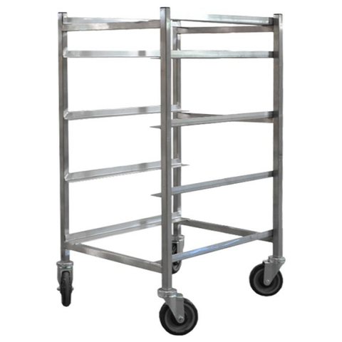 Omcan 31755 - 5-Tier Mobile Stainless Steel Universal Lug Rack