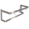 Omcan - Wall-Mounted Stainless Steel Pot Rack - 12" Deep